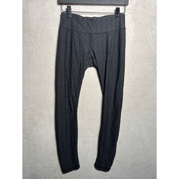 Prana Womens Activewear Legging Black Gray Size Small‎ - Picture 1 of 4